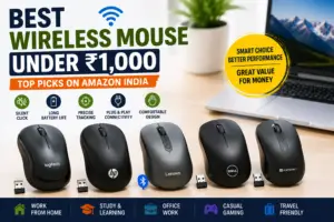 Read more about the article Best Wireless Mouse Under ₹1,000 (2026) – Top Budget Picks