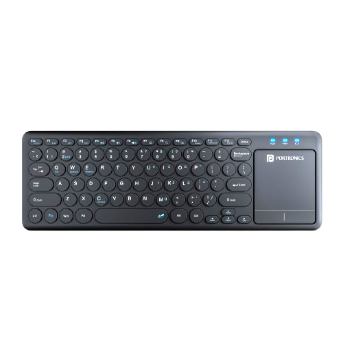 Portronics Bubble Pro Wireless Keyboard with Touchpad
