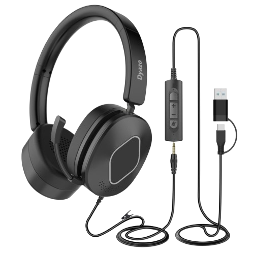 Dyazo Wired Headset with Microphone