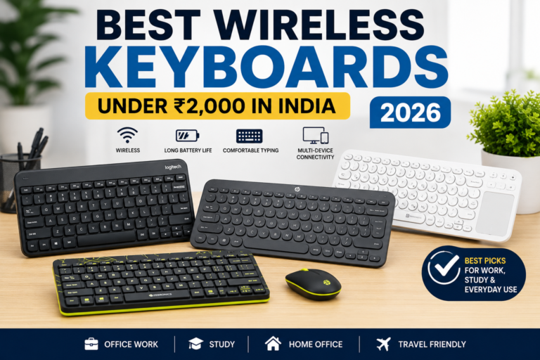 Best Wireless Keyboards Under ₹2,000