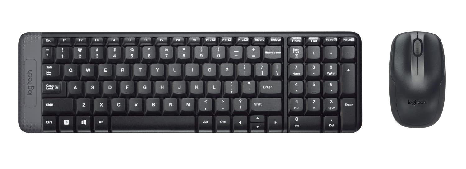 Logitech MK220 Compact Wireless Keyboard and Mouse Combo