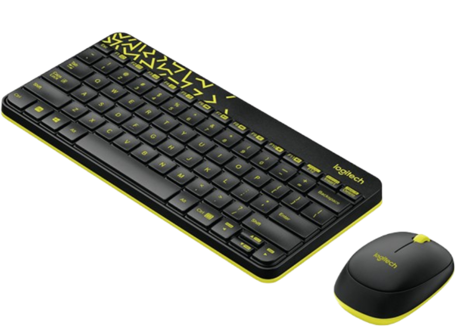 Logitech MK240 Nano Wireless USB Keyboard and Mouse Set