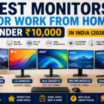 Best Monitors for Work From Home Under ₹10,000 in India (2026)